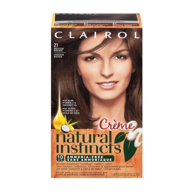 Clairol Natural Instincts tinta capelli castano medio rame