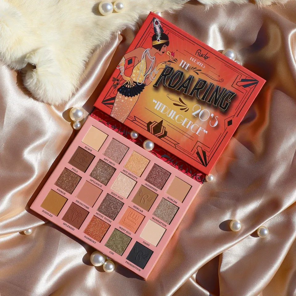 Rude Roaring 20's Palette Ombretti Indulgence 24 g