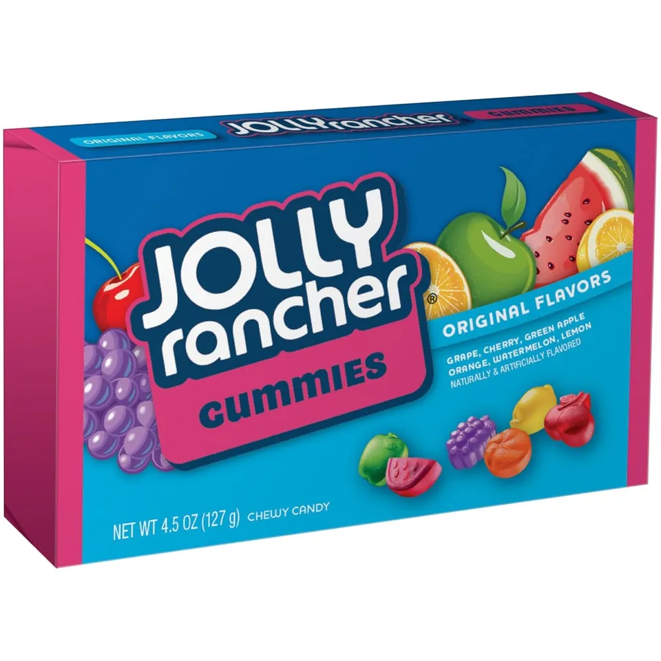 Jolly Rancher Original Caramelle Gommose Frutta 4.5 Oz