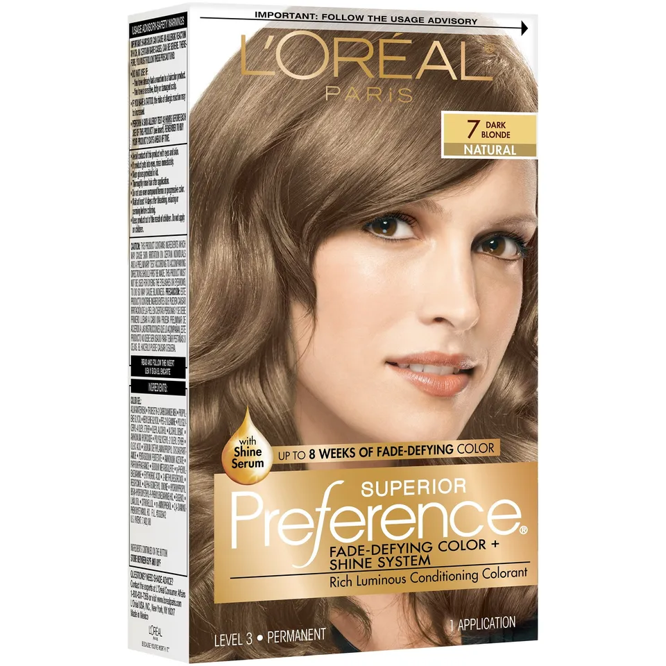 L'Oreal Paris Superior Preference 7 tinta capelli biondo scuro luminoso