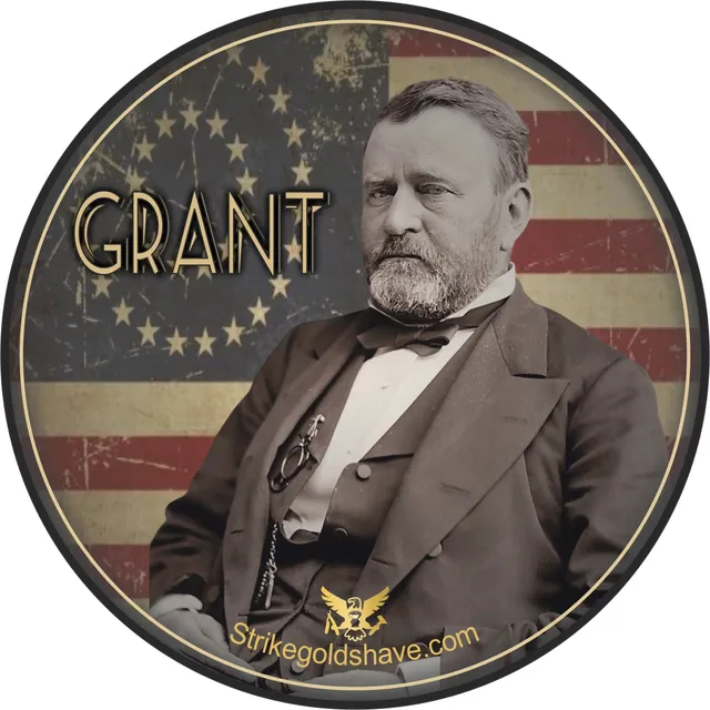 Strike Gold Shave Grant sapone da barba 5 oz + dopobarba 3,4 oz