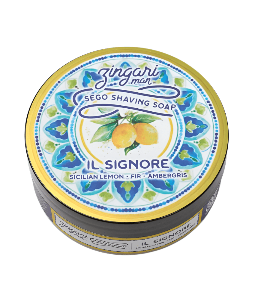 Zingari Man Il Signore sapone da barba limone siciliano