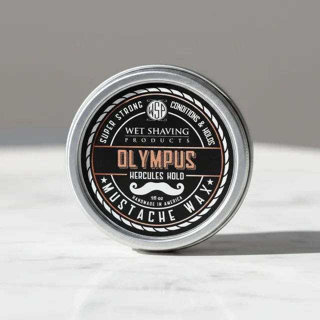 Wet Shaving Products Olympus cera baffi tenuta normale modellante