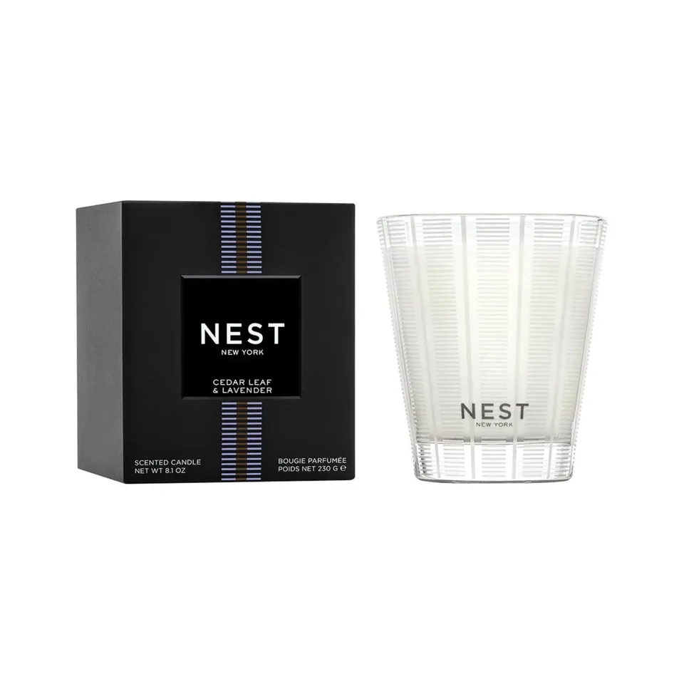 NEST New York Cedar Leaf Lavender Candela Profumata Classic 8.1 OZ