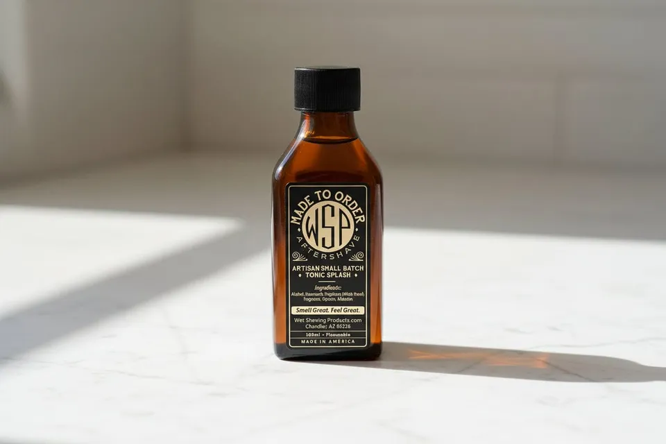 Wet Shaving Products Au Naturel dopobarba splash 100 ml non profumato