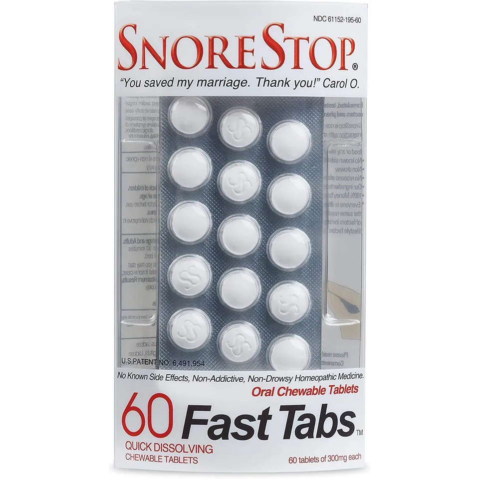 SnoreStop FastTabs Compresse Masticabili Antirussamento