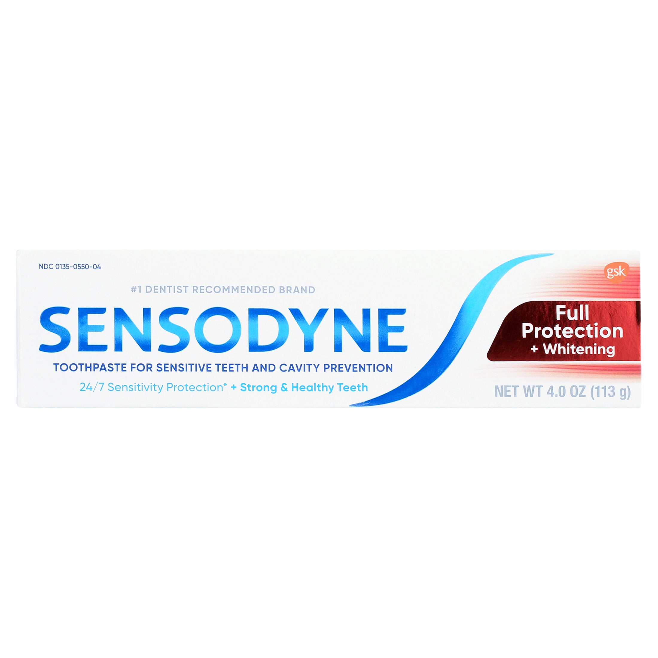 Sensodyne Full Protection dentifricio sbiancante 113 g sensibili