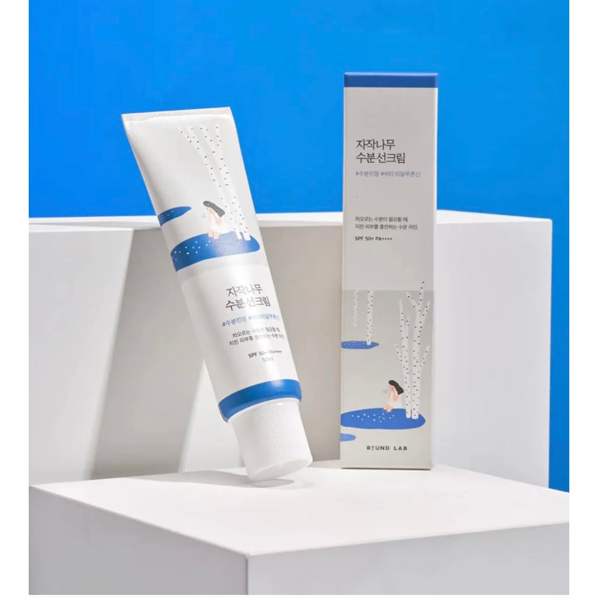 Round Lab Birch Juice crema solare viso SPF50+ 50 ml idratante