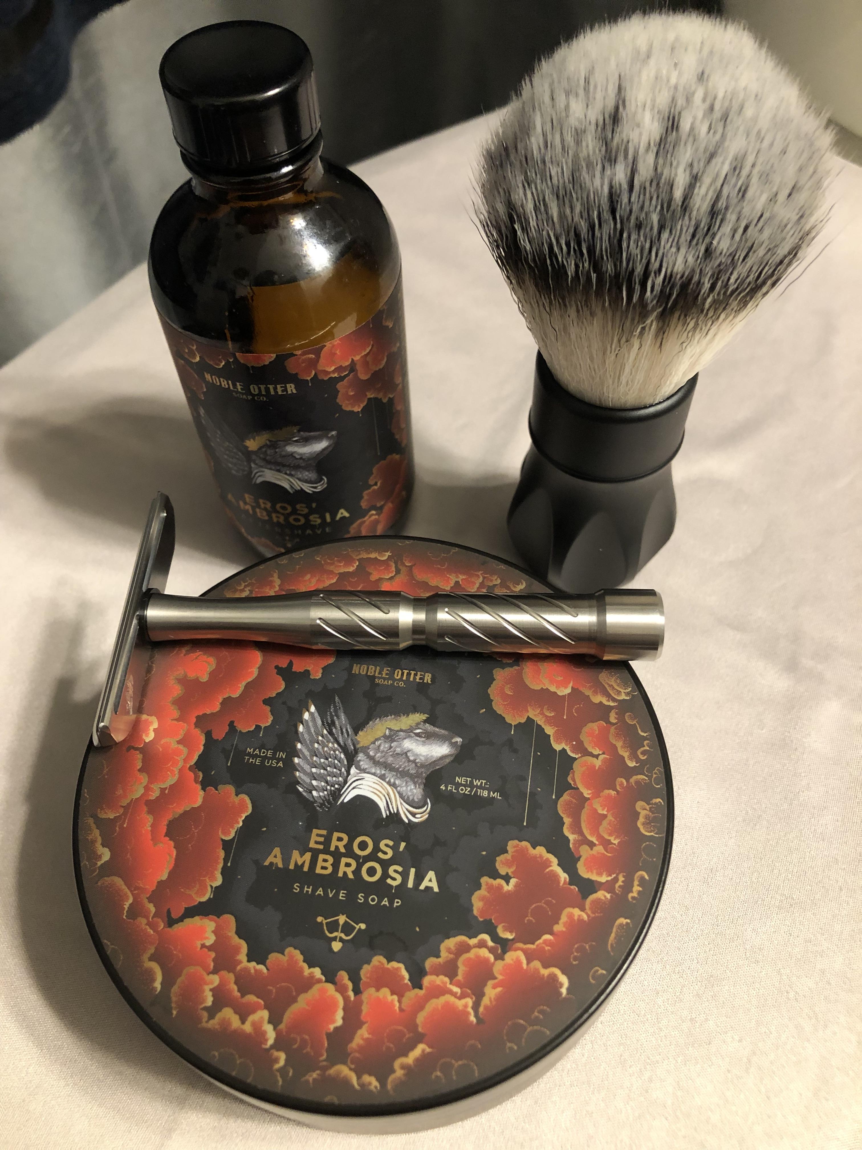 Noble Otter Eros Ambrosia Sapone da Barba 4oz Speziato