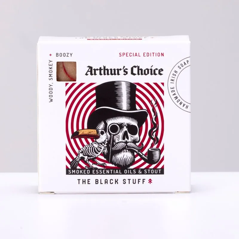 The Black Stuff Arthur's Choice saponetta 150g legno affumicato
