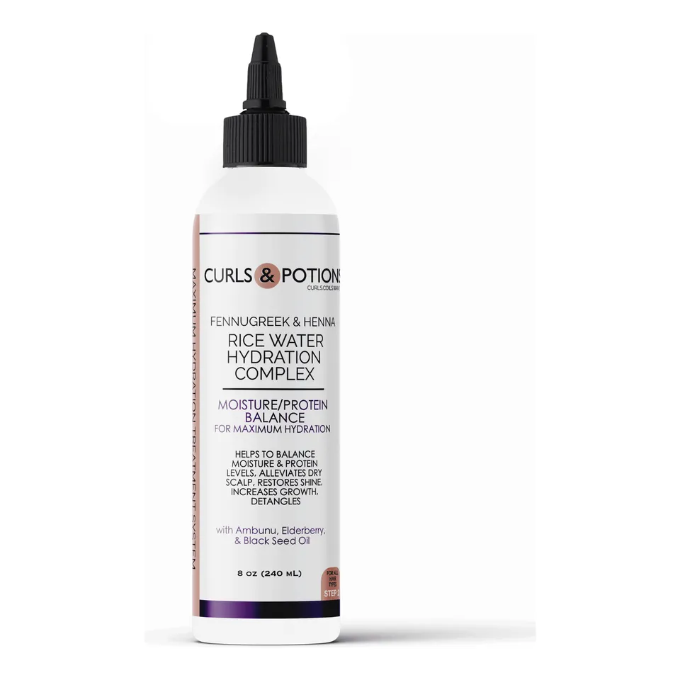 Curls & Potions Rice Water trattamento capelli ricci step 2