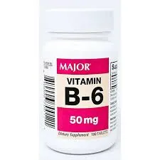 Major Vitamin B-6 50 Mg Compresse Integratore Vitamina B6