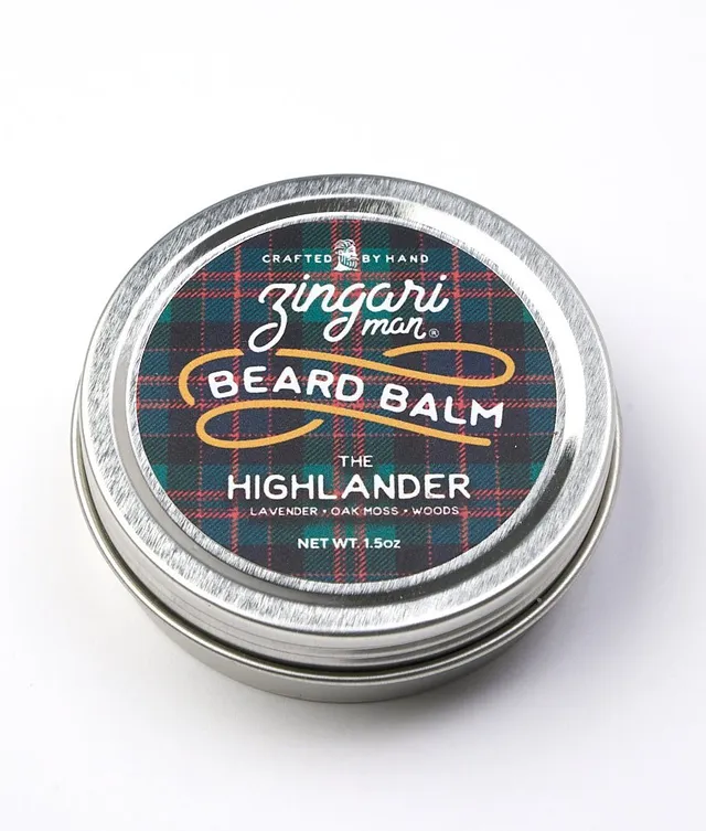 Zingari Man The Highlander Beard Balm balsamo barba legnoso