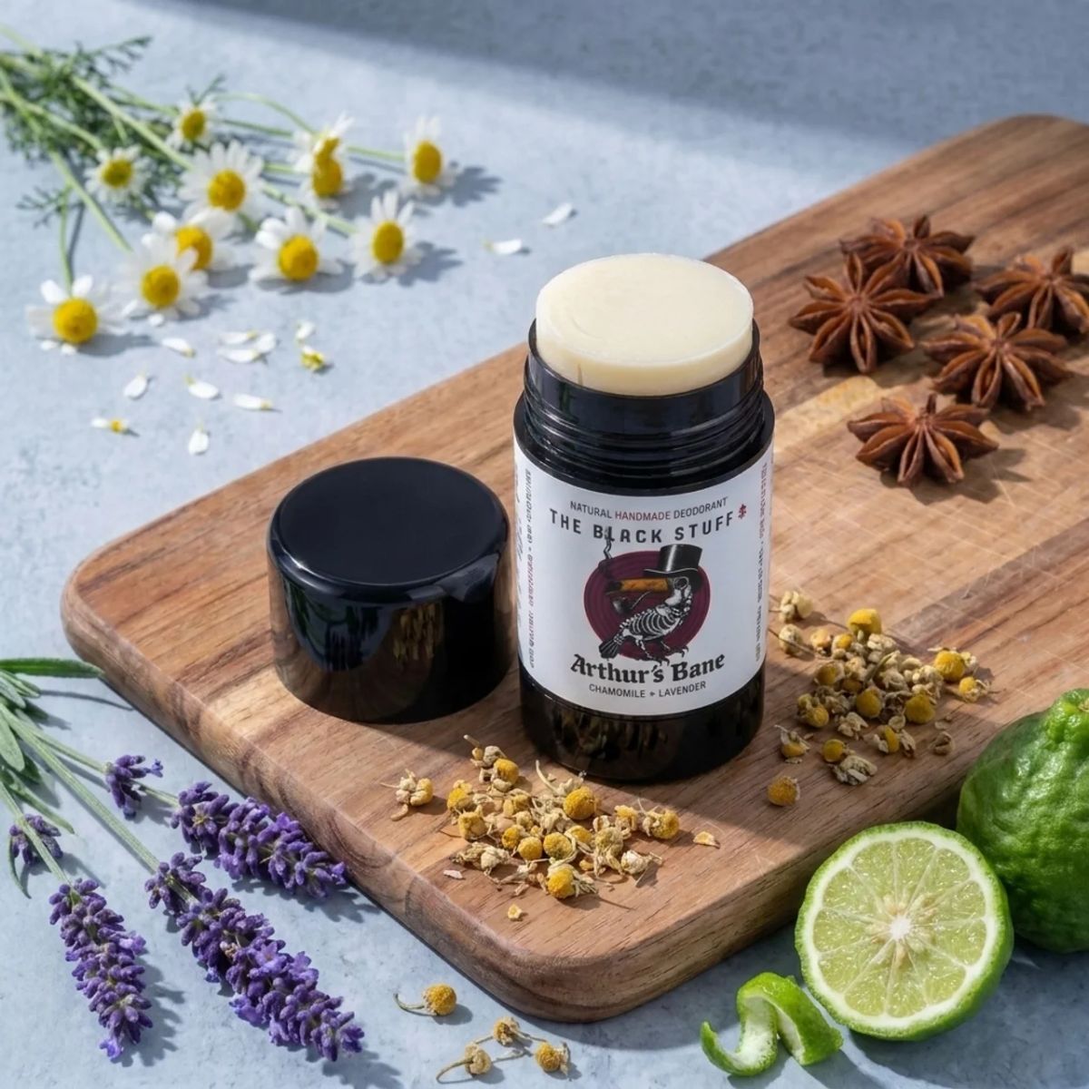 The Black Stuff Arthur's Bane deodorante naturale lavanda edizione limitata
