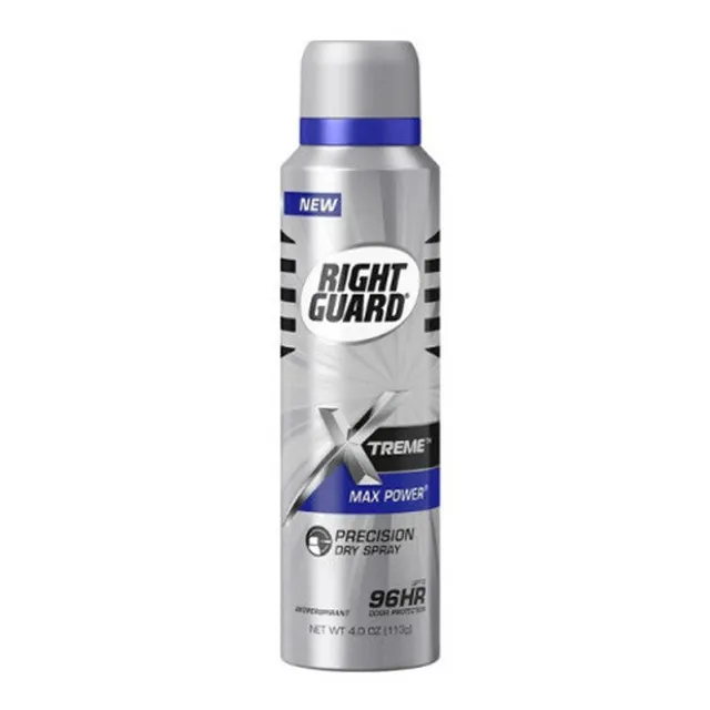 Right Guard Precision Dry Max Power deodorante spray 4 oz