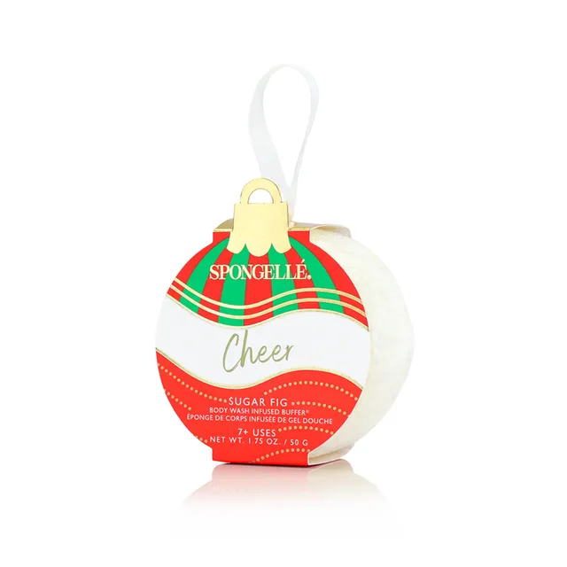 Spongellé Cheer Sugar Fig spugna doccia ornamento 7 usi