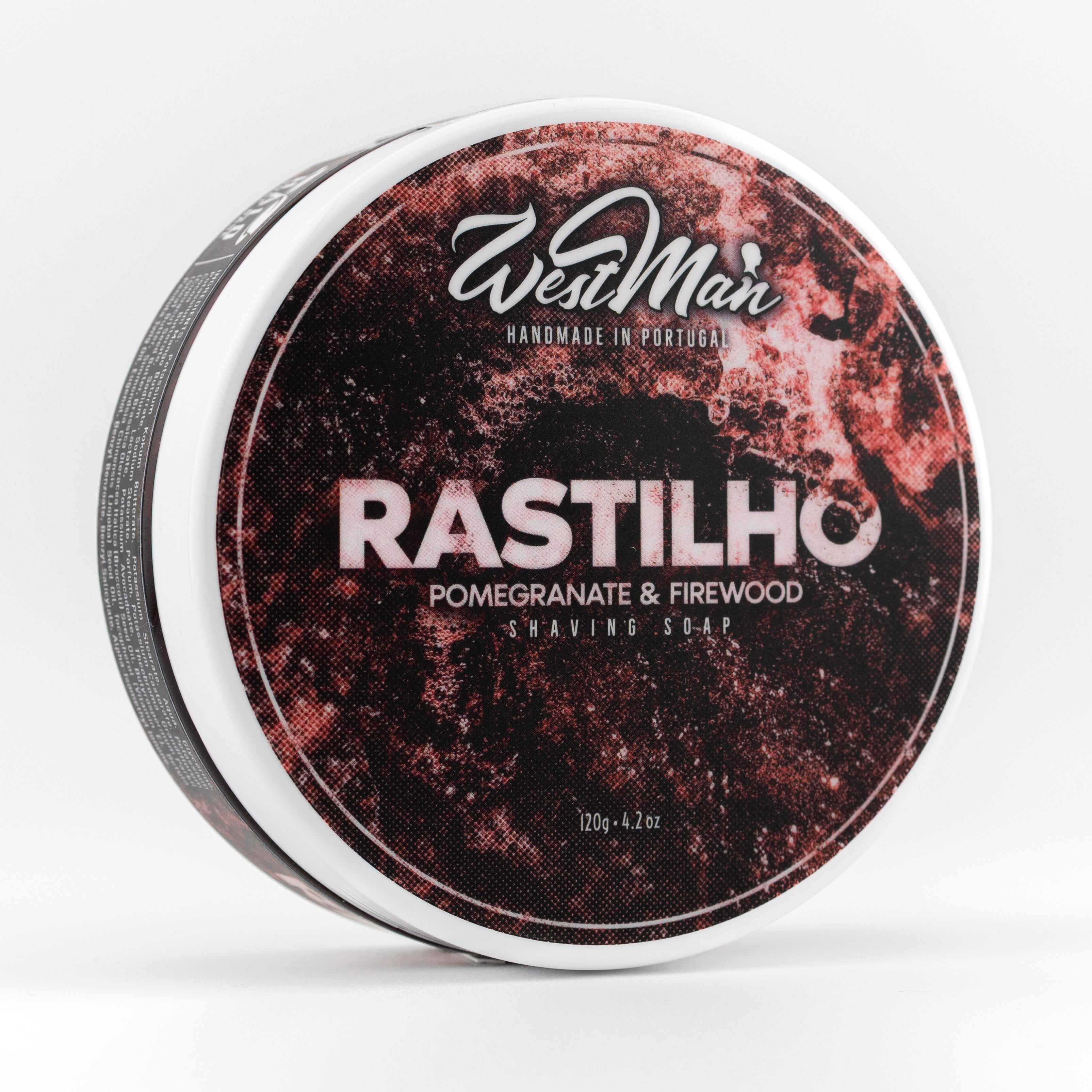 Westman Shaving Halo Rastilho sapone barba 120g cuoio incenso