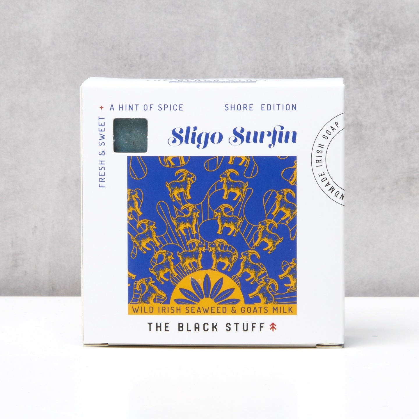 The Black Stuff Sligo Surfin sapone scrub citronella alghe 150 g