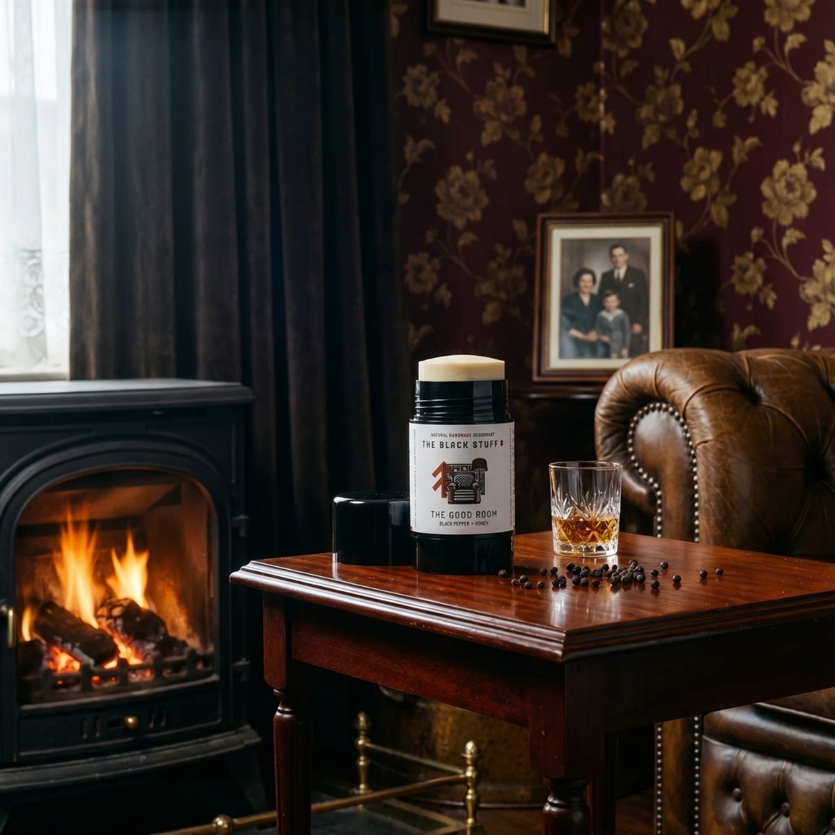 The Black Stuff The Good Room deodorante uomo cedro e pepe nero