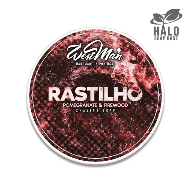 Westman Shaving Halo Rastilho sapone barba 120g cuoio incenso