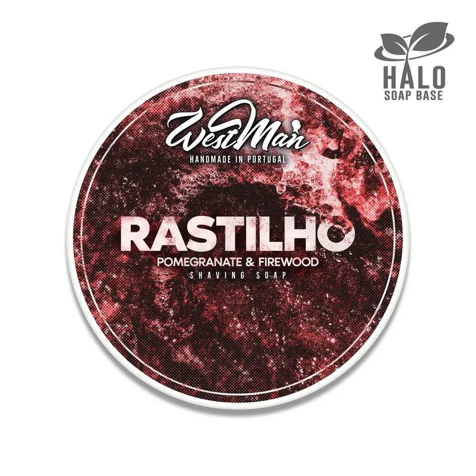 Westman Shaving Halo Rastilho sapone barba 120g cuoio incenso