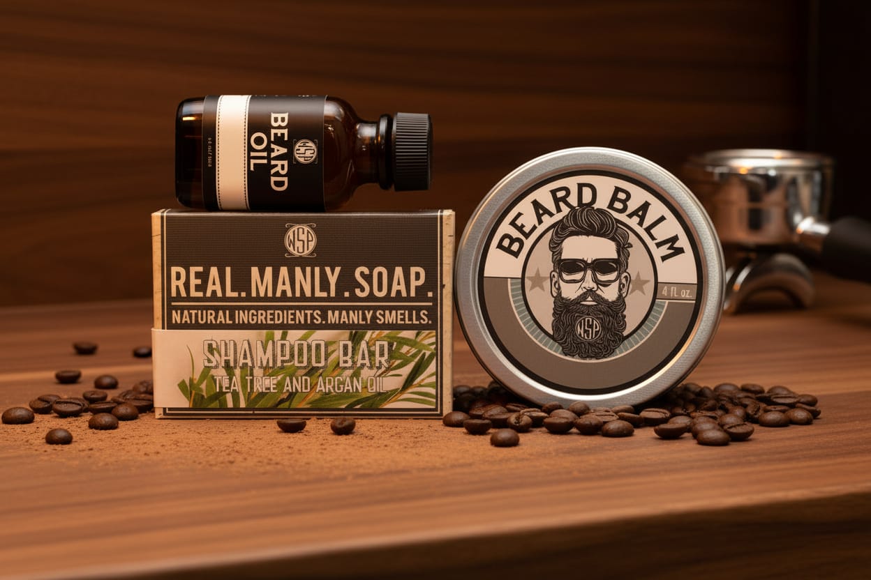 Wet Shaving Products Espresso Olio Barba Caffè 1oz Tostato
