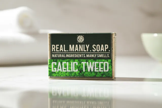 Wet Shaving Products Gaelic Tweed Saponetta Uomo Agrumi Freschi