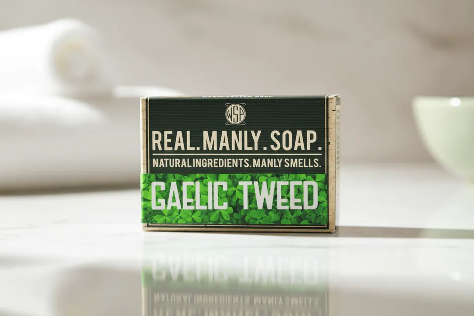 Wet Shaving Products Gaelic Tweed Saponetta Uomo Agrumi Freschi