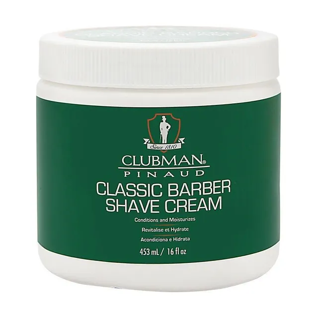 Clubman Pinaud Classic Crema da Barba Barber 453 g