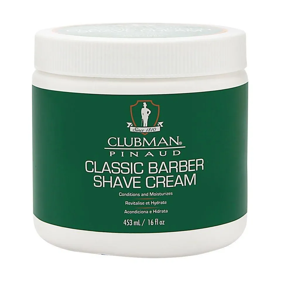 Clubman Pinaud Classic Crema da Barba Barber 453 g