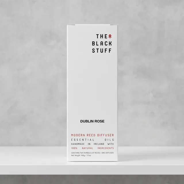 The Black Stuff Dublin Rose Diffusore Bastoncini Rosa