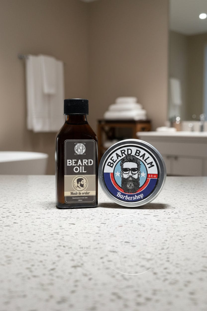 Wet Shaving Products Barbershop kit barba olio+balsamo starter