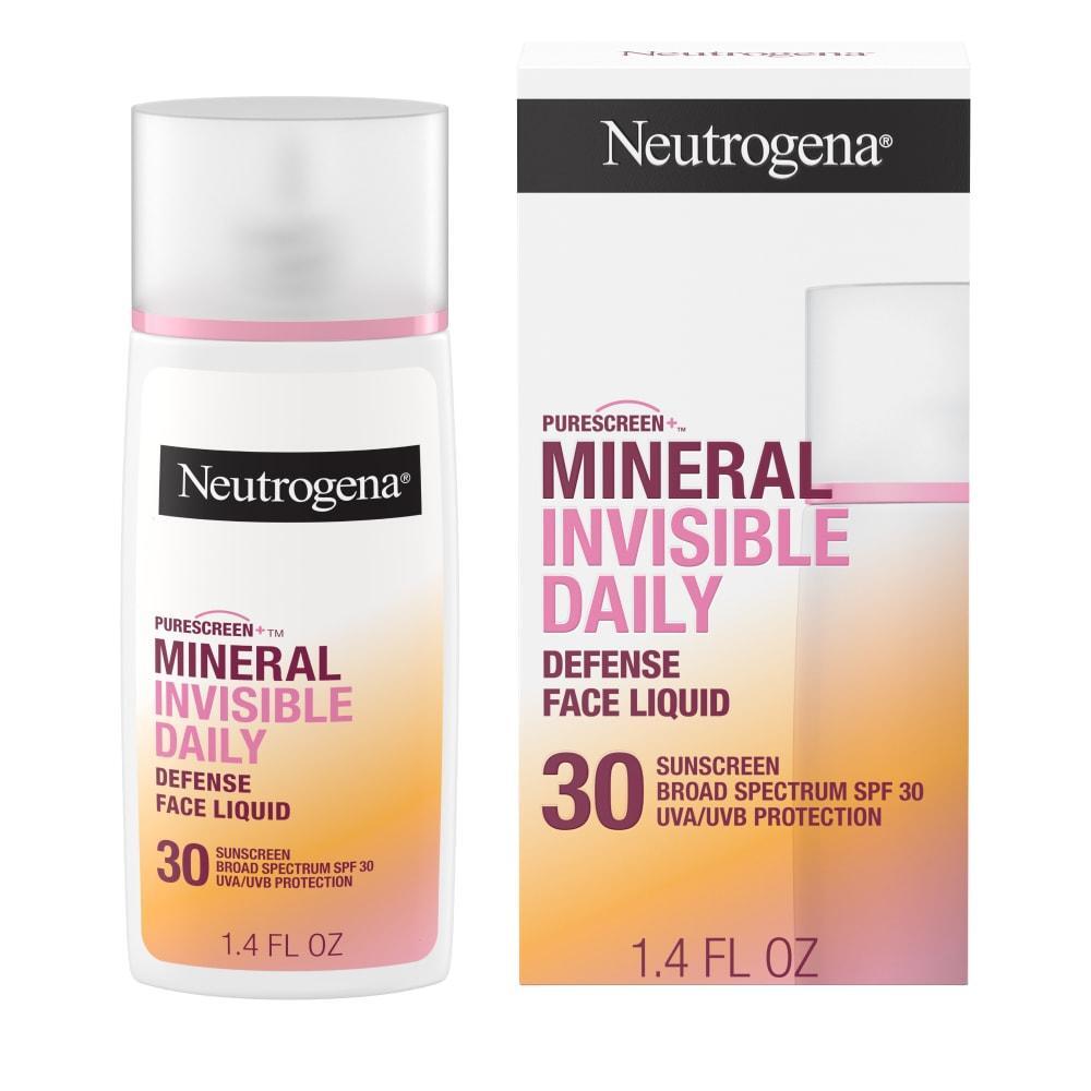 Neutrogena Invisible Daily Defense fluido solare viso minerale