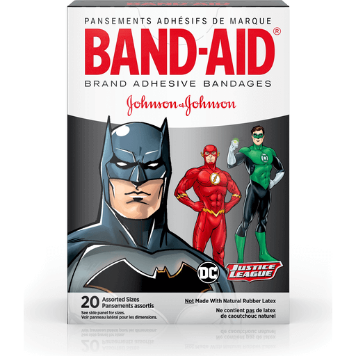Band-Aid Justice League cerotti bambini 20 pezzi assortiti