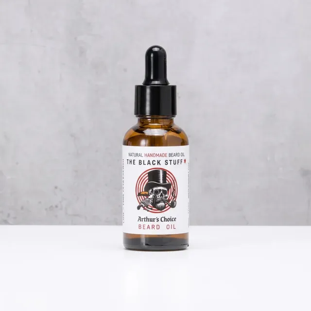 The Black Stuff Arthur's Choice olio da barba 60ml idratante