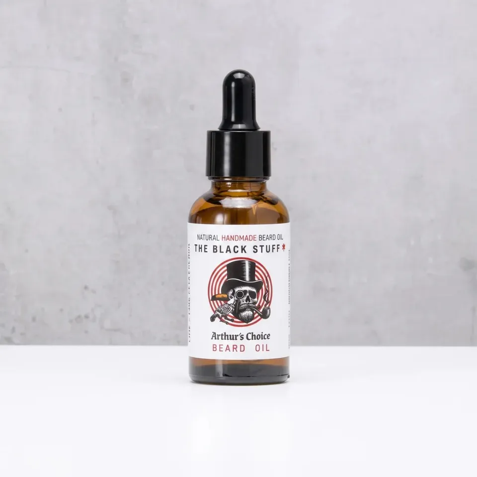 The Black Stuff Arthur's Choice olio da barba 60ml idratante