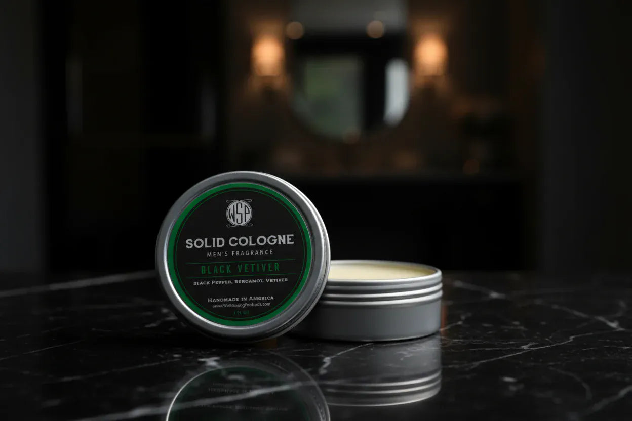 Wet Shaving Products Tobacco Vanilla profumo solido 1oz uomo