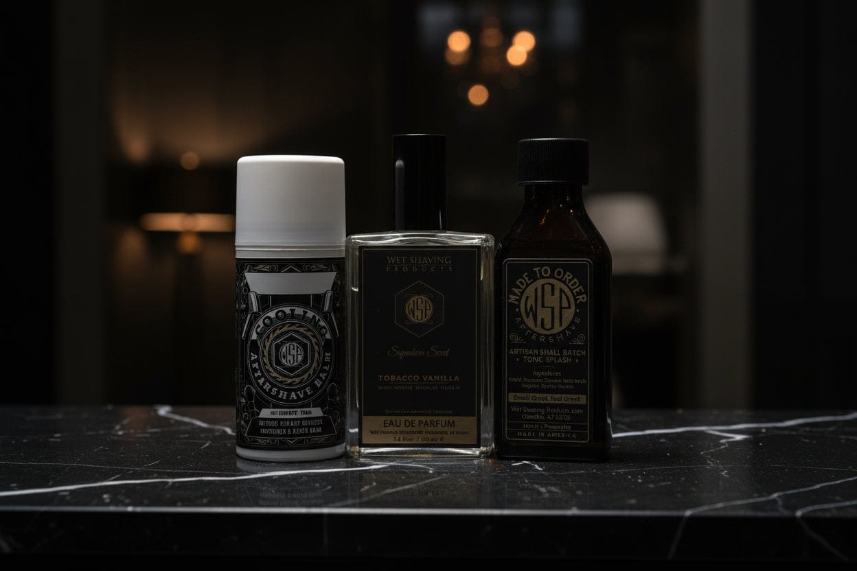 Wet Shaving Products Reserve Balsamo Dopobarba Tobacco Vanilla Mentolo