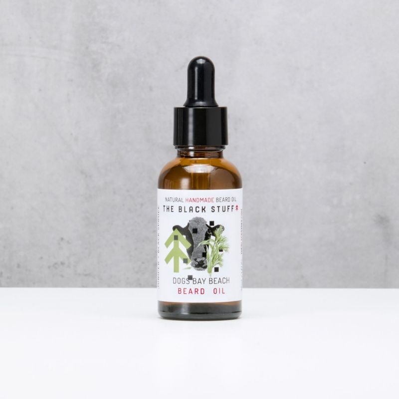 The Black Stuff Beard Care Dog's Bay Beach olio da barba 30ml