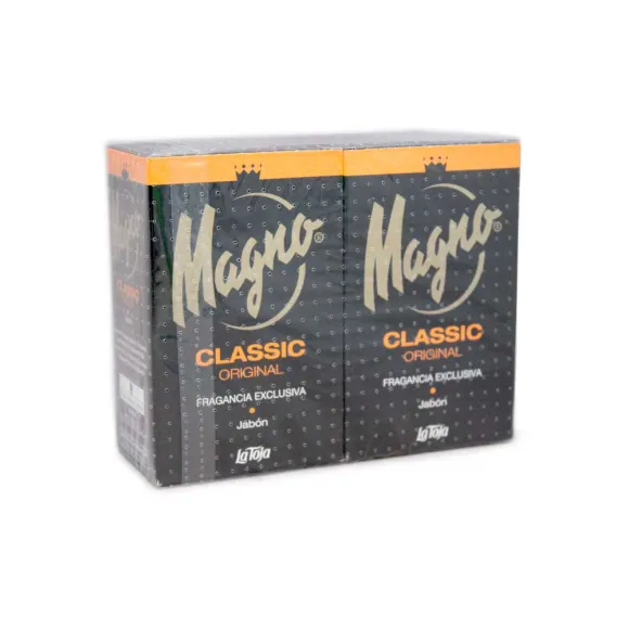 La Toja Magno Classic Saponetta Mani 2x125g Nero Profumato