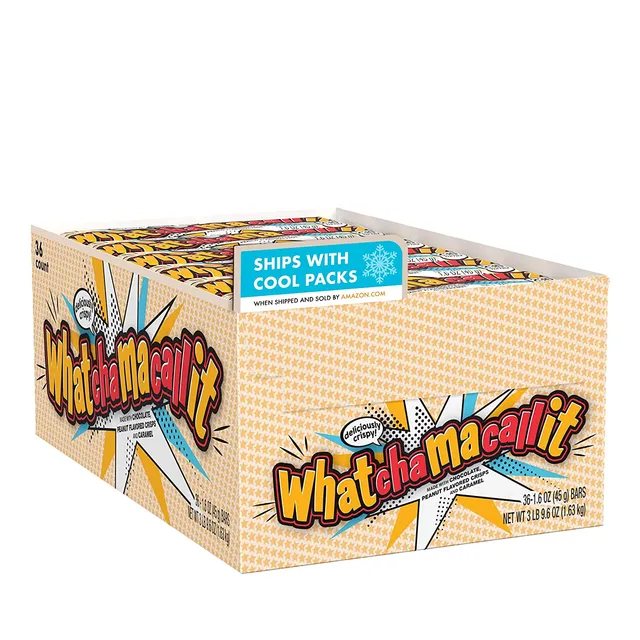 Whatchamacallit barretta cioccolato arachidi caramello 1.6 oz