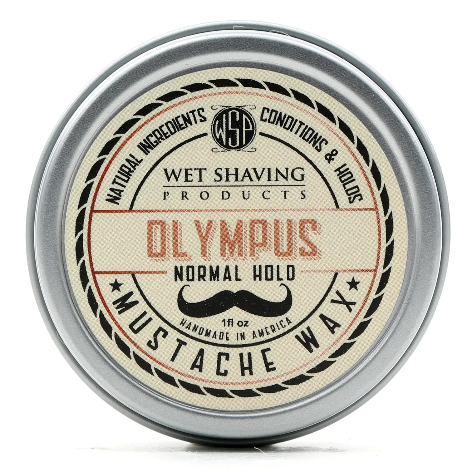 Wet Shaving Products Olympus cera baffi tenuta normale modellante