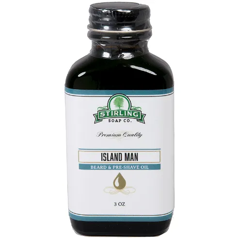 Stirling Island Man Olio Barba e Prebarba 90 ml Agrumi Cocco