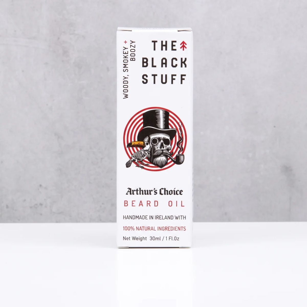 The Black Stuff Arthur's Choice olio da barba 60ml idratante