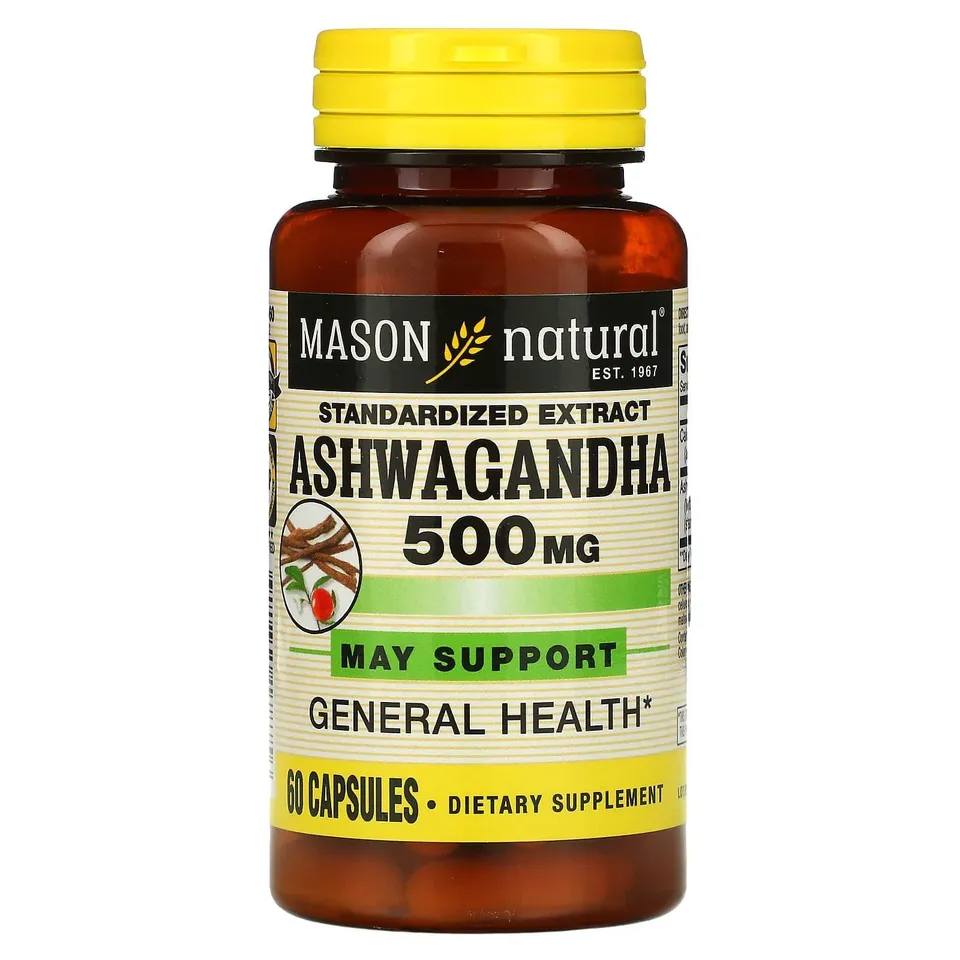 Mason Natural Ashwagandha 500 mg capsule integratore