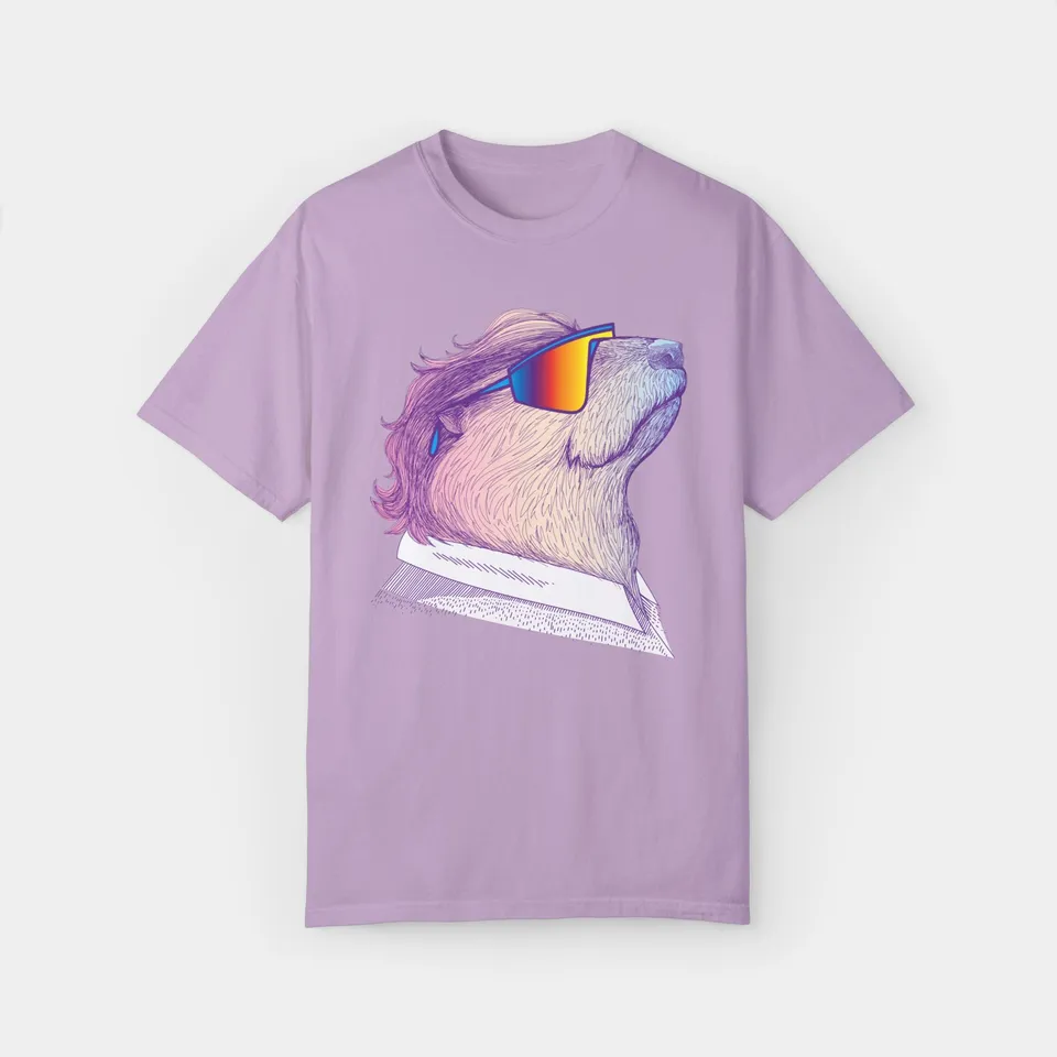 Noble Otter The Coolest Otter maglietta cotone Chambray