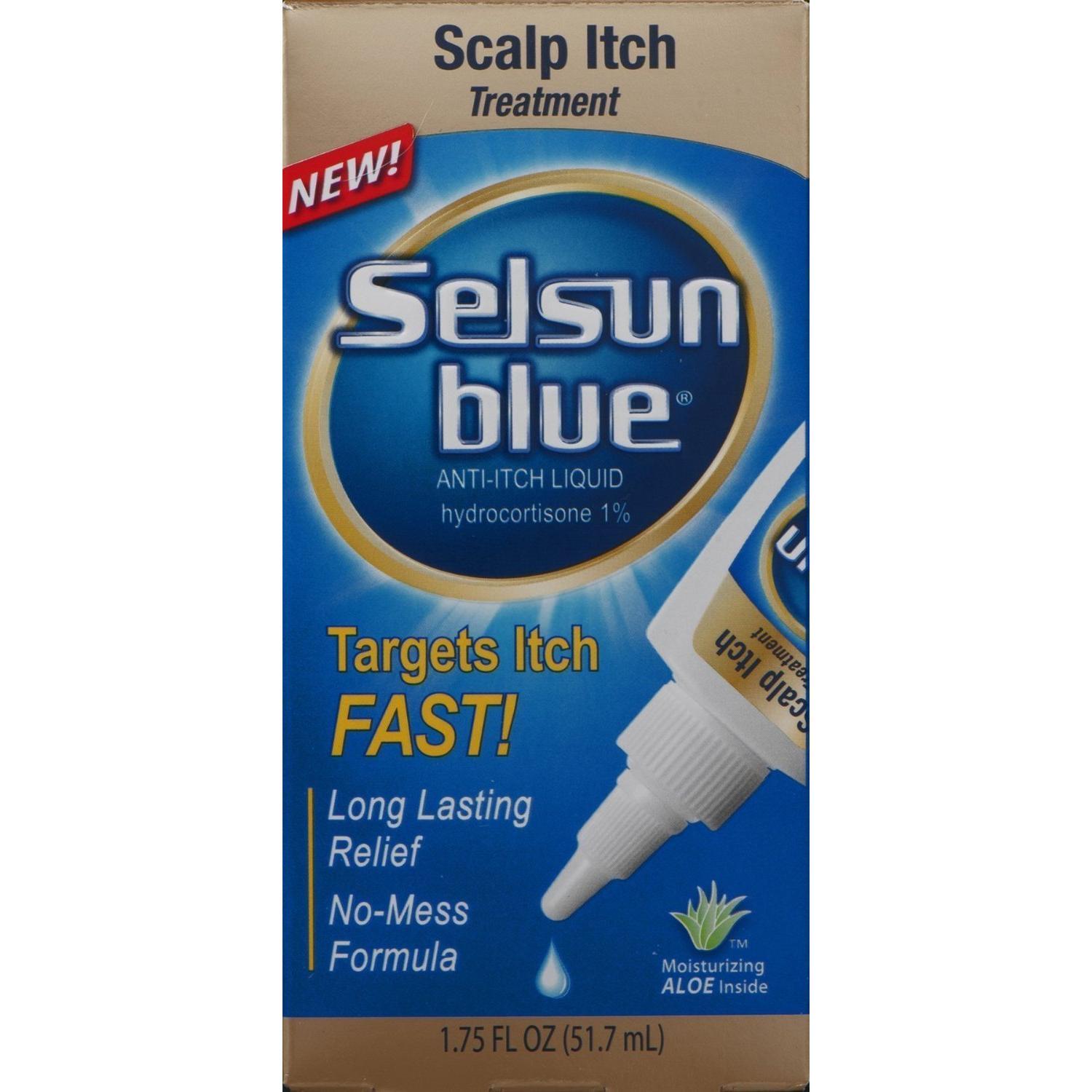 Selsun Blue Trattamento Prurito Cuoio Capelluto Idrocortisone 1%