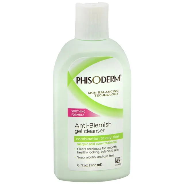 Phisoderm Anti-Blemish Gel Viso 177 ml Acido Salicilico