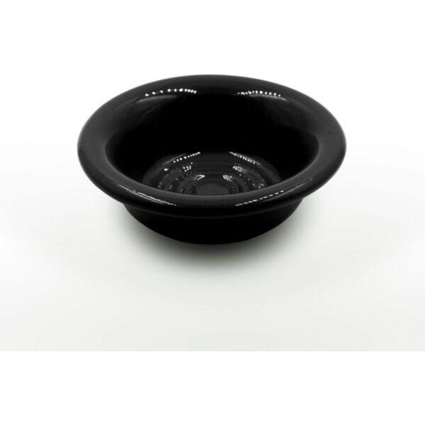 Le Birichine Black ciotola barba ceramica nera montaggio schiuma