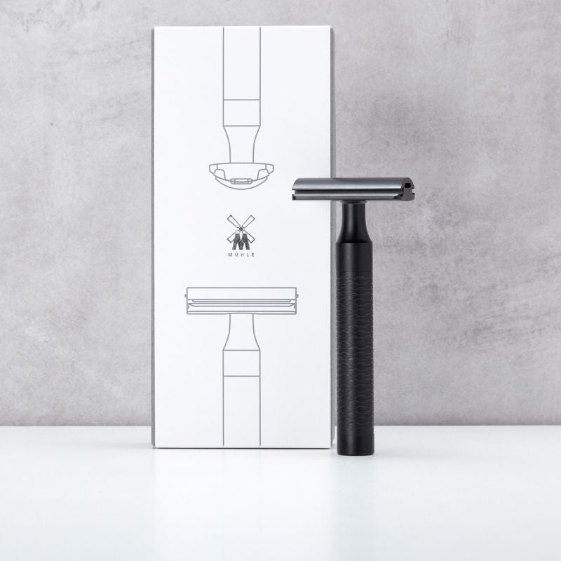 Mühle Jet Black rasoio di sicurezza closed comb nero